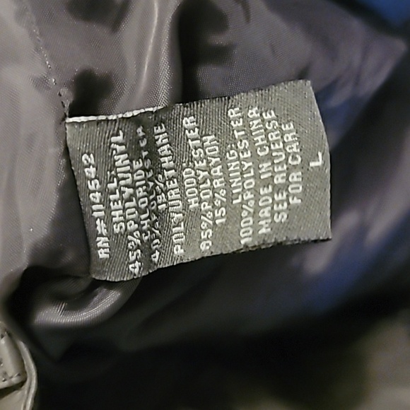 J2 Jou Jou Juniors' Faux-Leather Knit-Hood Jacket - Picture 8 of 8